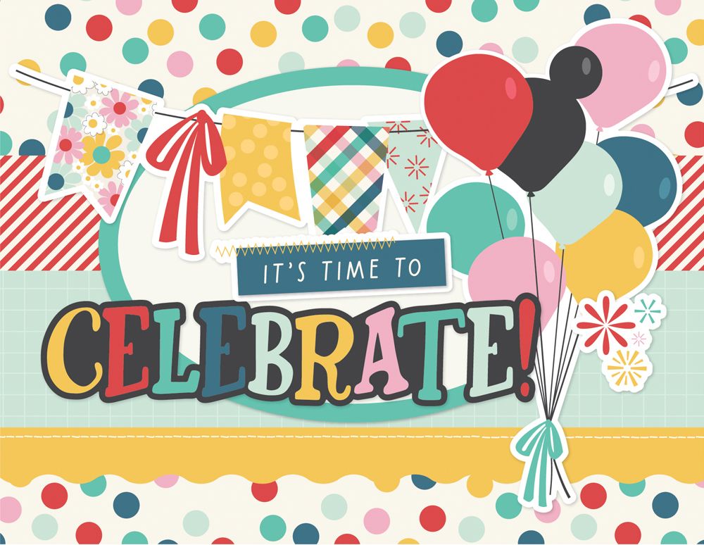 Simple Stories - Say Cheese Happiest Place - Simple Cards Card Kit
