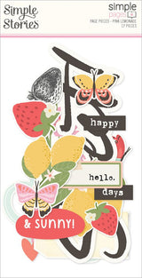 Simple Stories - Pink Lemonade - Simple Page Pieces