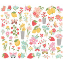 ***Pre-Order*** Simple Stories - Pink Lemonade - Floral Bits & Pieces