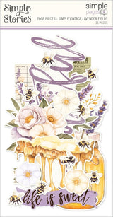Simple Stories - Simple Vintage Lavender Fields - Simple Page Pieces