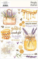 Simple Stories - Simple Vintage Lavender Fields - Rub Ons