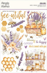 Simple Stories - Simple Vintage Lavender Fields - Rub Ons