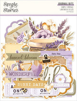 Simple Stories - Simple Vintage Lavender Fields - Journal Bits & Pieces