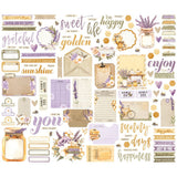 Simple Stories - Simple Vintage Lavender Fields - Journal Bits & Pieces