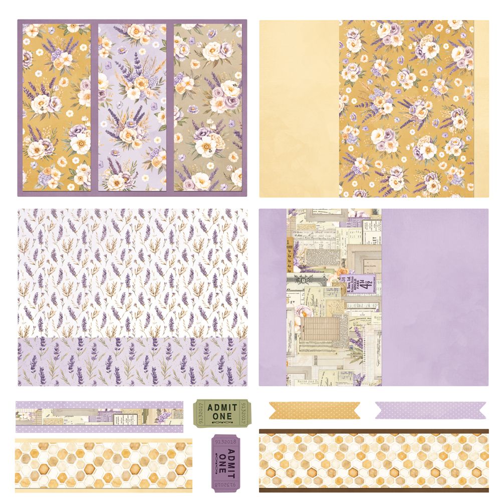 Simple Stories - Simple Vintage Lavender Fields - Simple Cards Card Kit