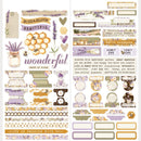 ***Pre-Order*** Simple Stories - Simple Vintage Lavender Fields - Basics Cardstock Stickers