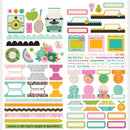 ***Pre-Order*** Simple Stories - Color Me Happy - Basics Cardstock Stickers