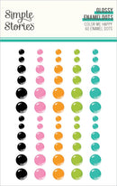 ***Pre-Order*** Simple Stories - Color Me Happy - Glossy Enamel Dots