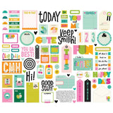Simple Stories - Color Me Happy - Journal Bits & Pieces