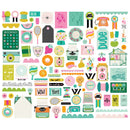 ***Pre-Order*** Simple Stories - Color Me Happy - Bits & Pieces