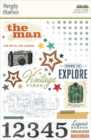 ***Pre-Order*** Simple Stories - Rustic Legend - Rub Ons