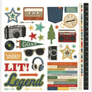 ***Pre-Order*** Simple Stories - Rustic Legend - Icon Cardstock Stickers