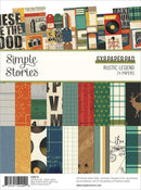 ***Pre-Order*** Simple Stories - Rustic Legend - Paper Pad 6"X8"
