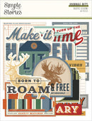 ***Pre-Order*** Simple Stories - Rustic Legend - Journal Bits & Pieces