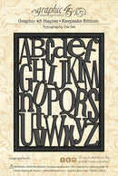 ***Pre-Order*** Graphic 45 - Typography - Keepsake Kit With Exlusive Metal Die Set