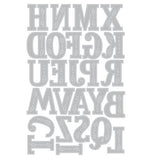 Sizzix - Catherine Pooler - Thinlits Die Set - Folk Alphabet