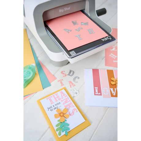 Sizzix - Catherine Pooler - Thinlits Die Set - Folk Alphabet
