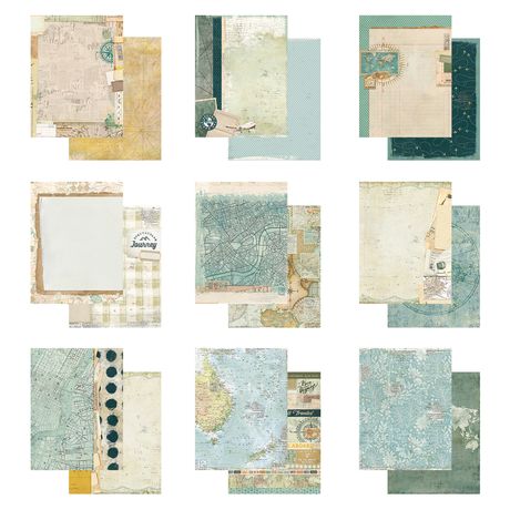 49 And Market - Travel Diaries - Collection Pack 6"X8"