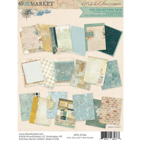 49 And Market - Travel Diaries - Collection Pack 6"X8"