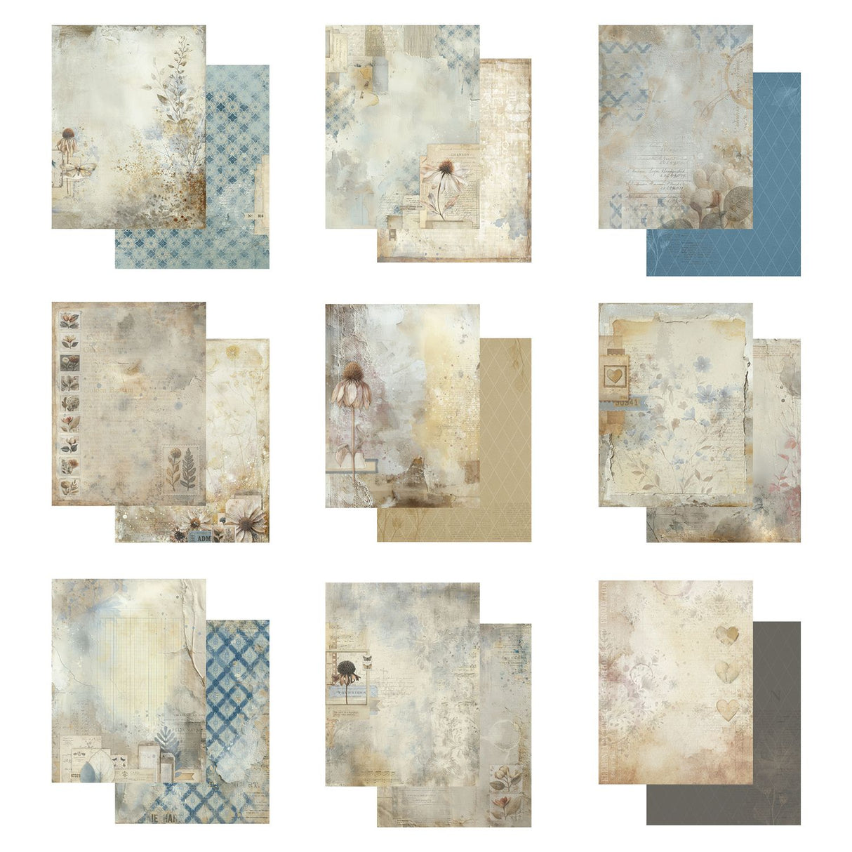 49 And Market - Faded Memory Lane - Collection Pack 6"X8"