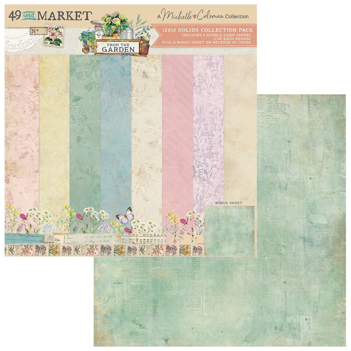 49 And Market - From the Garden - Mini Album Class Kit - Sandi Kok’s