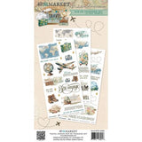 49 And Market - Travel Diaries - Blendable Rub-On Transfer Set 6"X12"