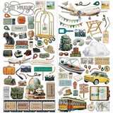 49 And Market - Travel Diaries - Laser Cut Outs - Elements