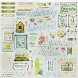 49 And Market - From the Garden - Chipboard Set