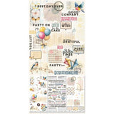 49 And Market - Glimmer and Glee - Blendable Rub-On Transfer Set 6"X12"