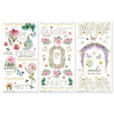 49 And Market - From the Garden - Rub-On Transfer Set