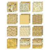 Tim Holtz - Advantus - Idea-ology Double- Sided Cardstock 12"X12" - Palette Collection: Yellow