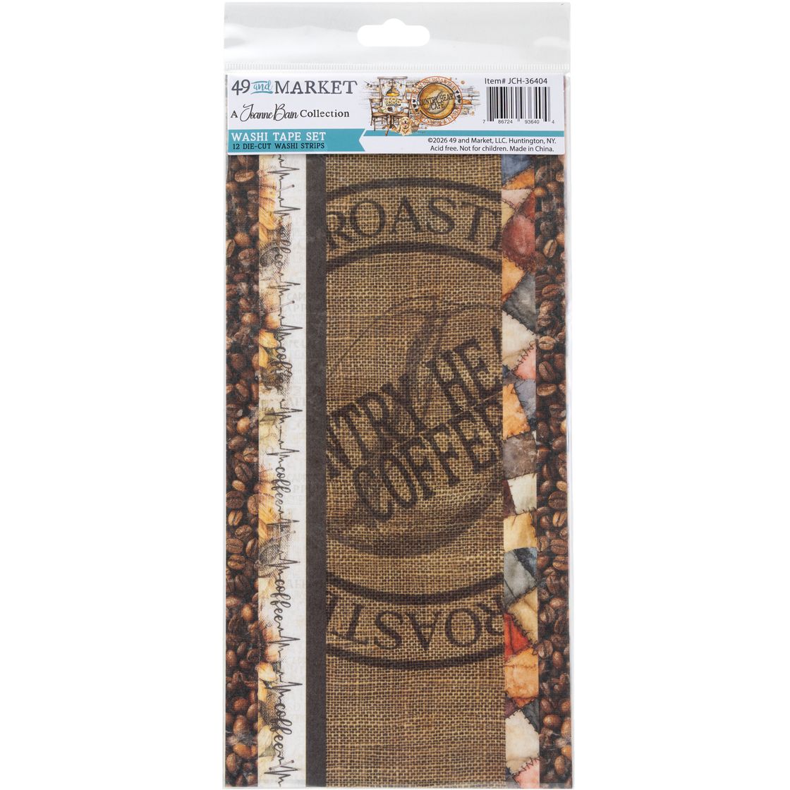 49 And Market - Country Heart Cafe - Washi Sheets