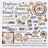 49 And Market - Country Heart Cafe - Chipboard Assortment