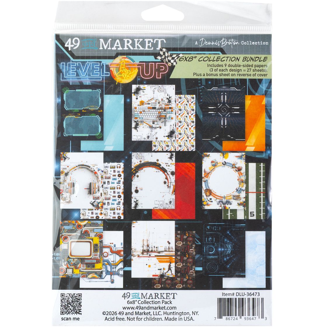 49 And Market - Level Up - Collection Pack 6"X8"