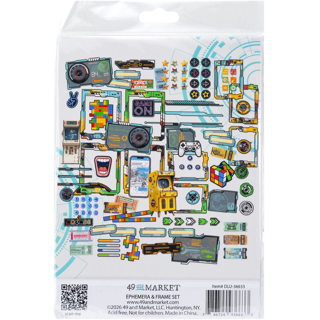 49 And Market - Level Up - Die-Cuts With Foil