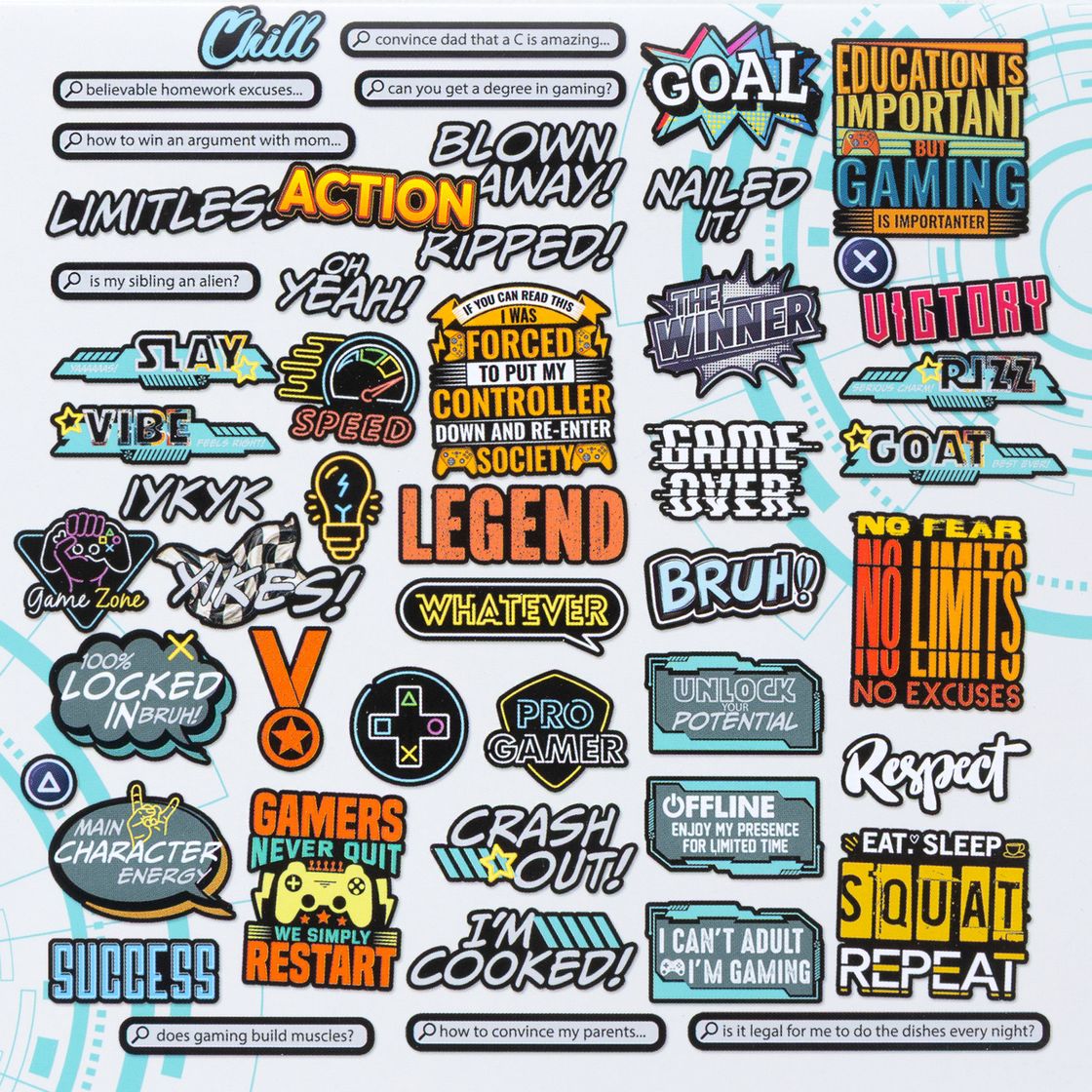 49 And Market - Level Up - Chipboard Assortment