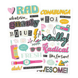 ***Pre-Order*** Simple Stories - Totally 80's - Foam Stickers