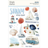 ***Pre-Order*** Simple Stories - Simple Vintage Sand & Sea - Rub Ons