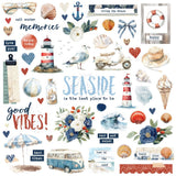 ***Pre-Order*** Simple Stories - Simple Vintage Sand & Sea - Chipboard Pieces