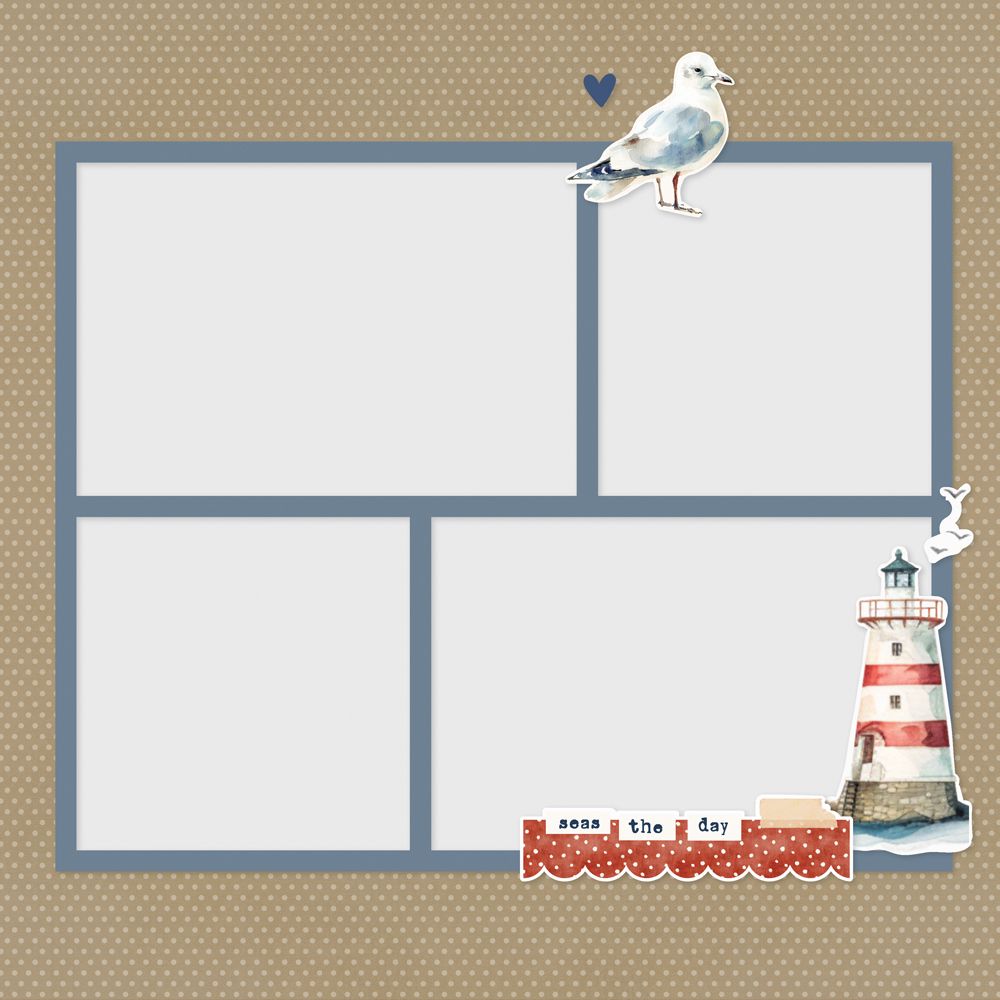 ***Pre-Order*** Simple Stories - Simple Vintage Sand & Sea - Simple Pages Page Pieces