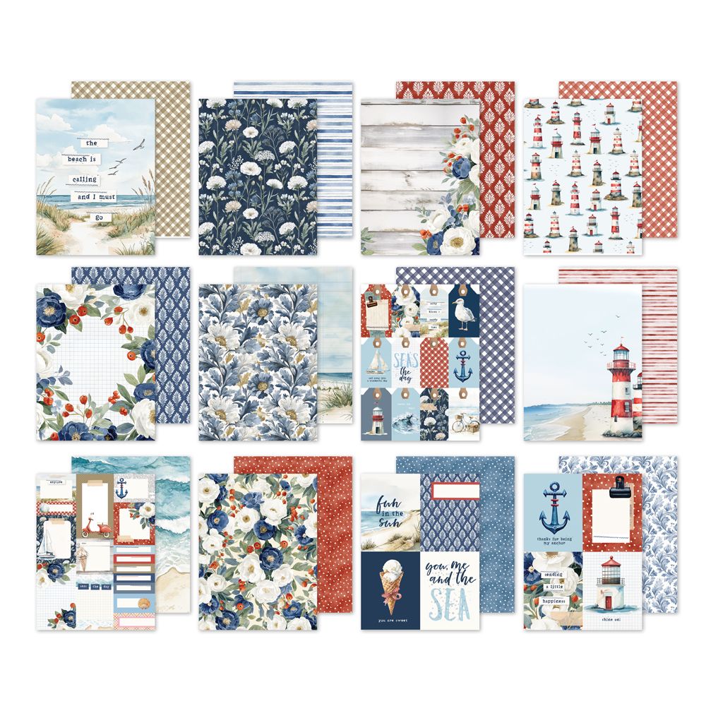 ***Pre-Order*** Simple Stories - Simple Vintage Sand & Sea - 6x8 Pad