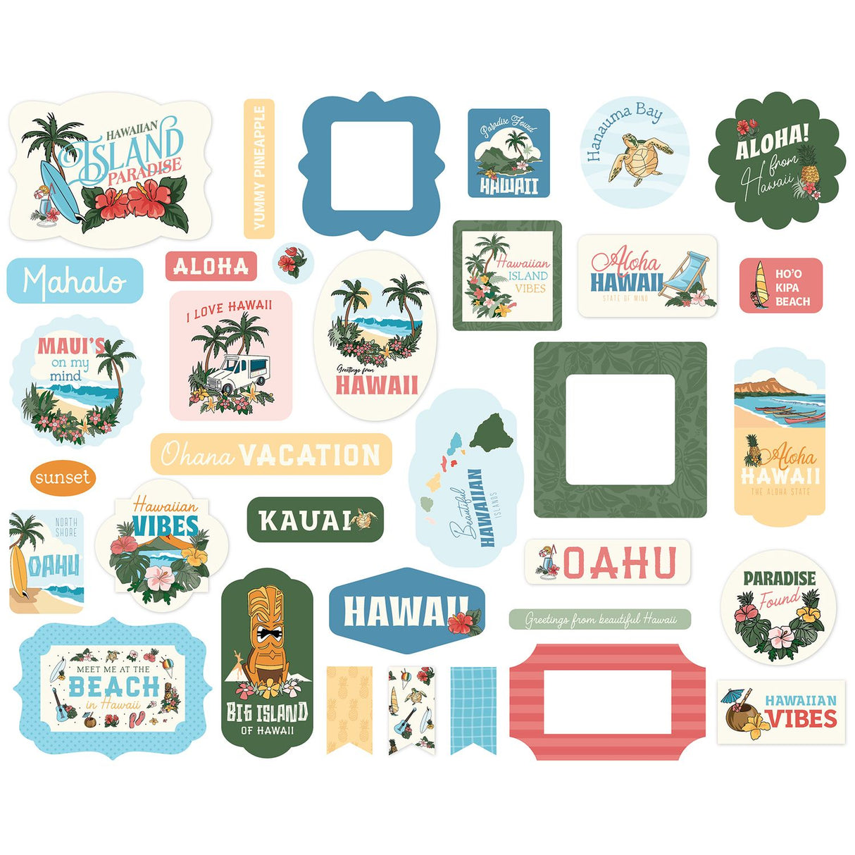***Pre-Order*** Carta Bella - Hawaii - Ephemera