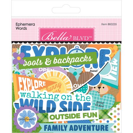 Bella Blvd - Adventure Awaits - Words Ephemera