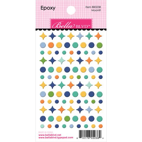 ***Pre-Order*** Bella Blvd - Adventure Awaits - Moonlit Epoxy Shapes