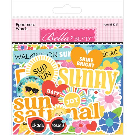 Bella Blvd - Walking on Sunshine - Words Ephemera