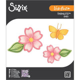 ***Pre-Order*** Sizzix - Vicki Boutin - Thinlits Die Set 17PK - Stitched Floral