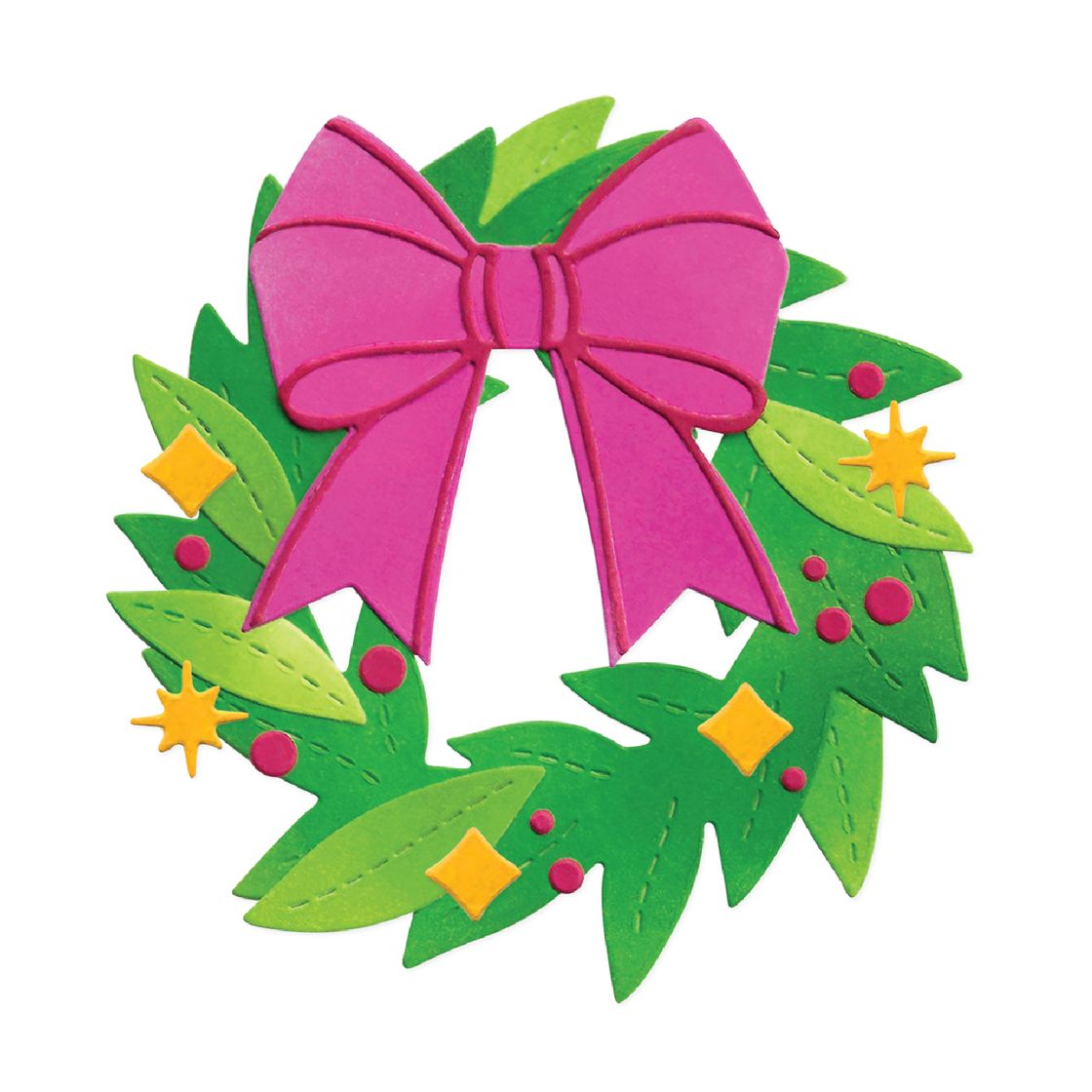 Sizzix - Thinlits 7PK Die Set Holiday A-door-nment by Catherine Pooler