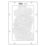 ***Pre-Order*** Sizzix - Vicki Boutin - A5 Stencil 4PK - Stitched Florals
