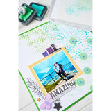 ***Pre-Order*** Sizzix - Vicki Boutin - A5 Stencil 4PK - Stitched Florals