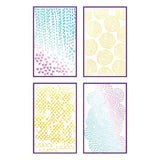 ***Pre-Order*** Sizzix - Vicki Boutin - A5 Stencil 4PK - Stitched Florals